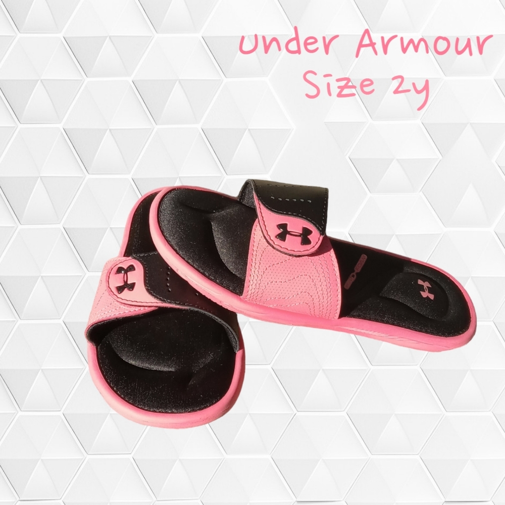 Girls Under Armore slides - Picture 1 of 11